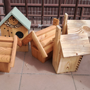 Przygotowane nowe karmniki dla ptaków