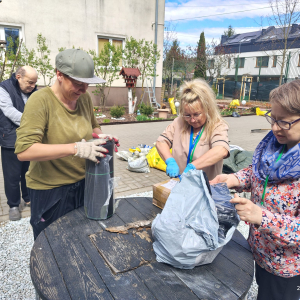 Działania Wolontariuszy i Dyrekcji DPS